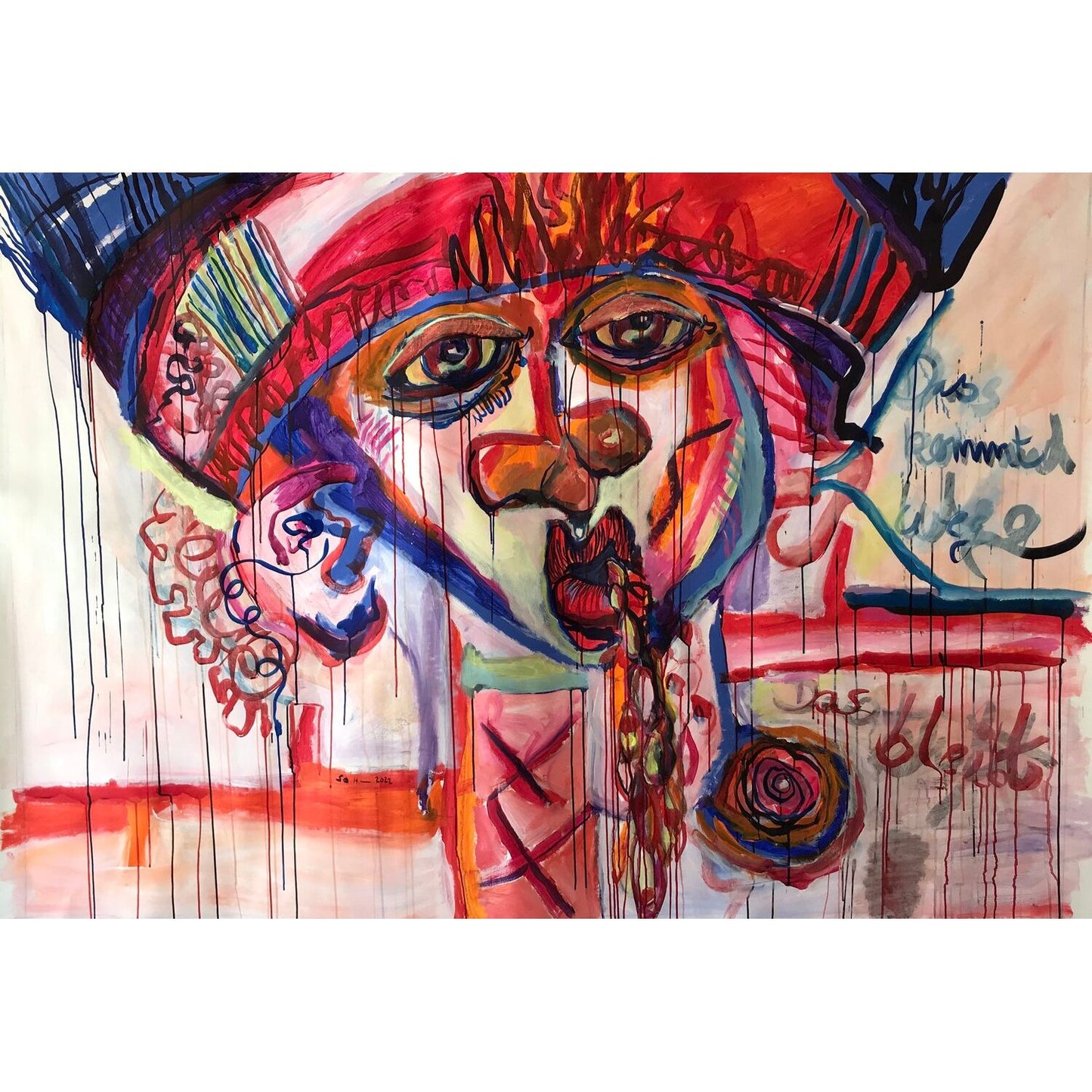 The Sad Clown - Portrait, 2022