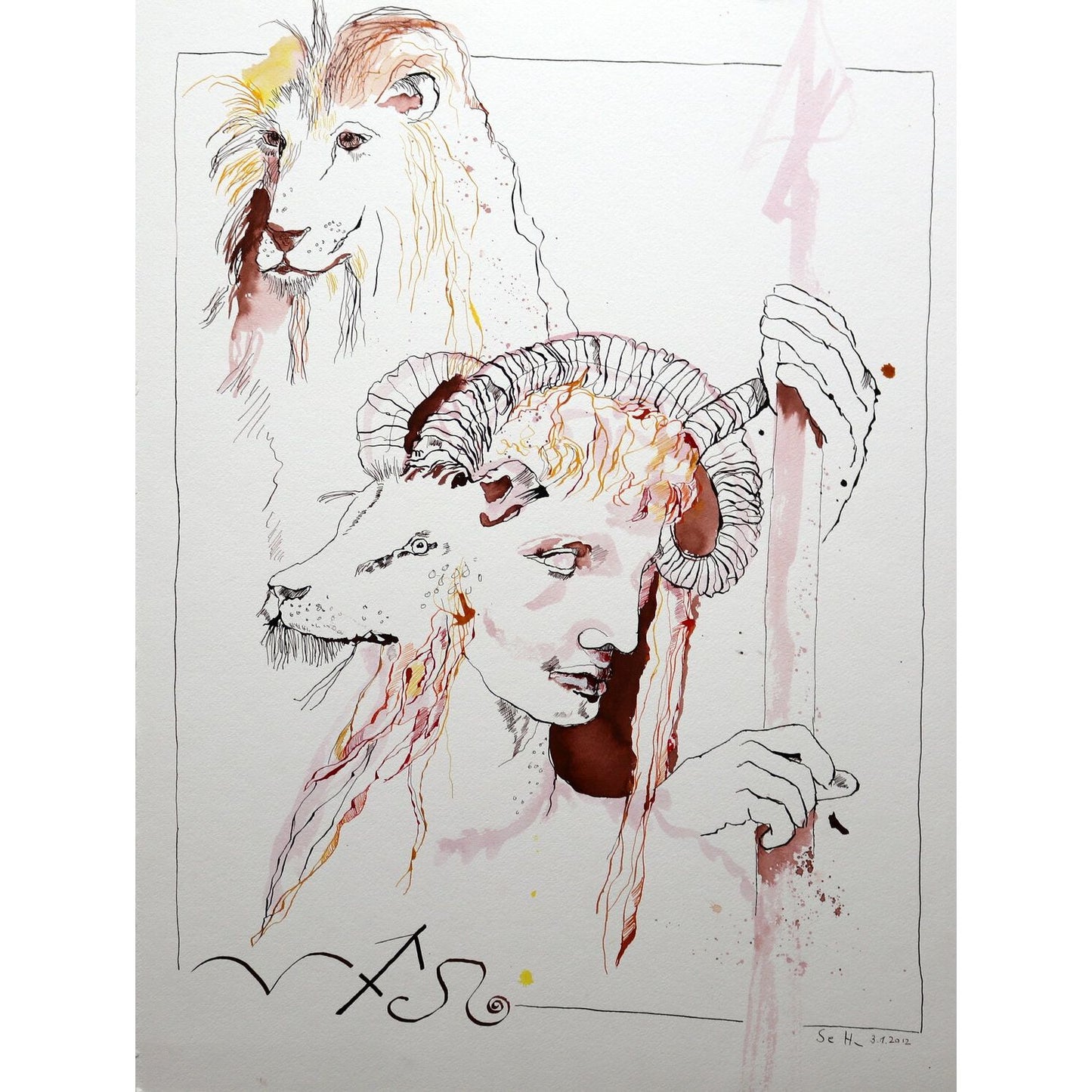 Element Feuer – Die Tierkreiszeichen Widder , Löwe und Schütze, 2012