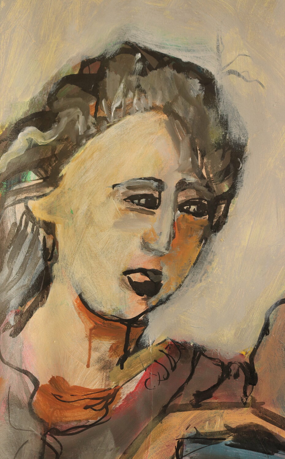 At the breakfast table, 2006