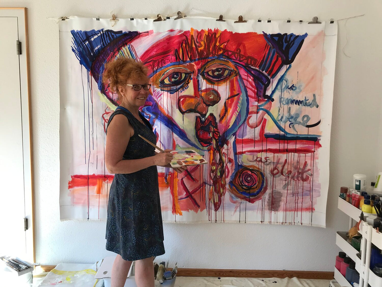 The Sad Clown - Portrait, 2022