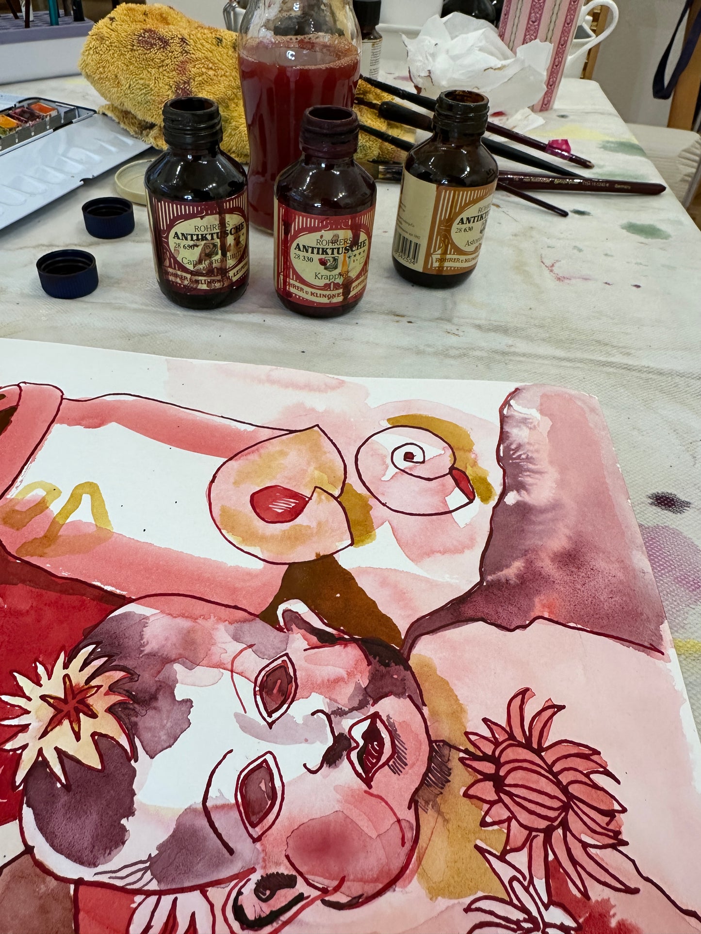 Symbol of Cranach, portraitist of Luther, 2010