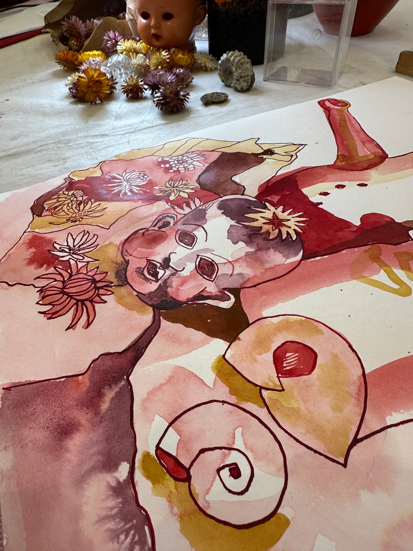 Symbol of Cranach, portraitist of Luther, 2010